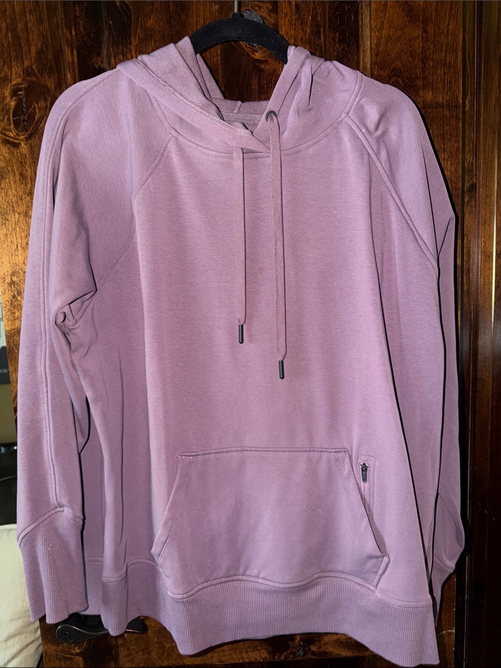 Women's Relaxed purple Hoodie with Kangaroo Pocket